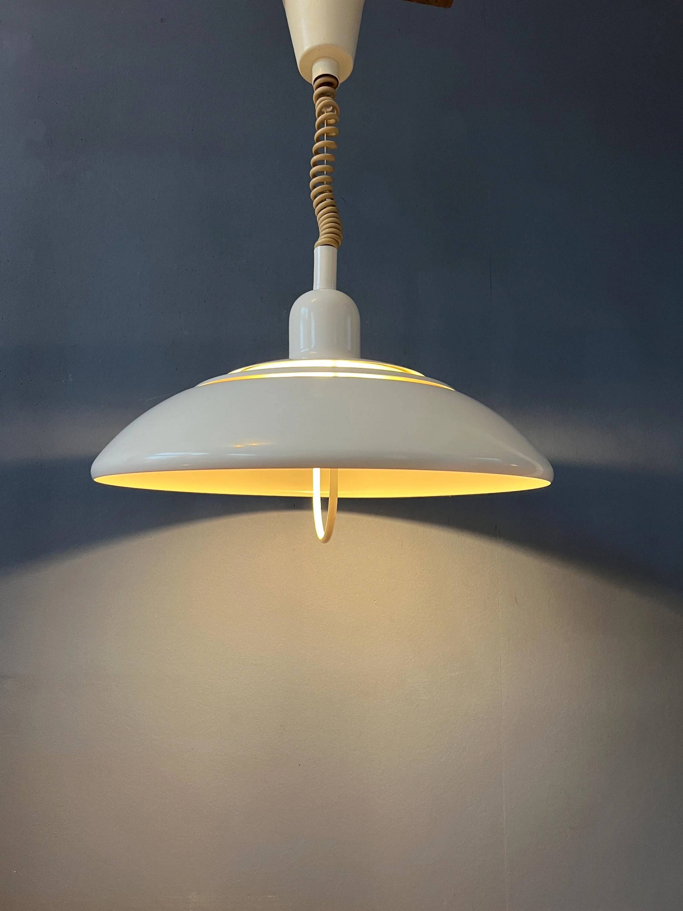 Vintage mid-century beige Dijkstra suspension