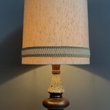 Lampe de table en céramique de Hustadt Leuchten années 1970