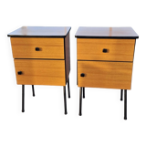 Pair of vintage bedside tables