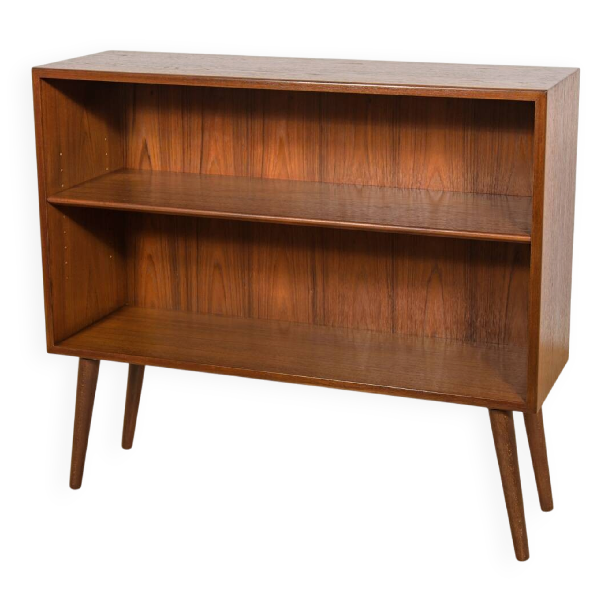 Mid-Century Teak Bookcase by Søborg Møbler, Denmark, 1960s