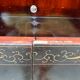 Asian turntable/vinyl cabinet in lacquered wood
