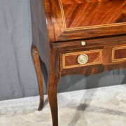 Mahogany and Rosewood Cylinder Desk, Louis XV period – 1st part XVI
