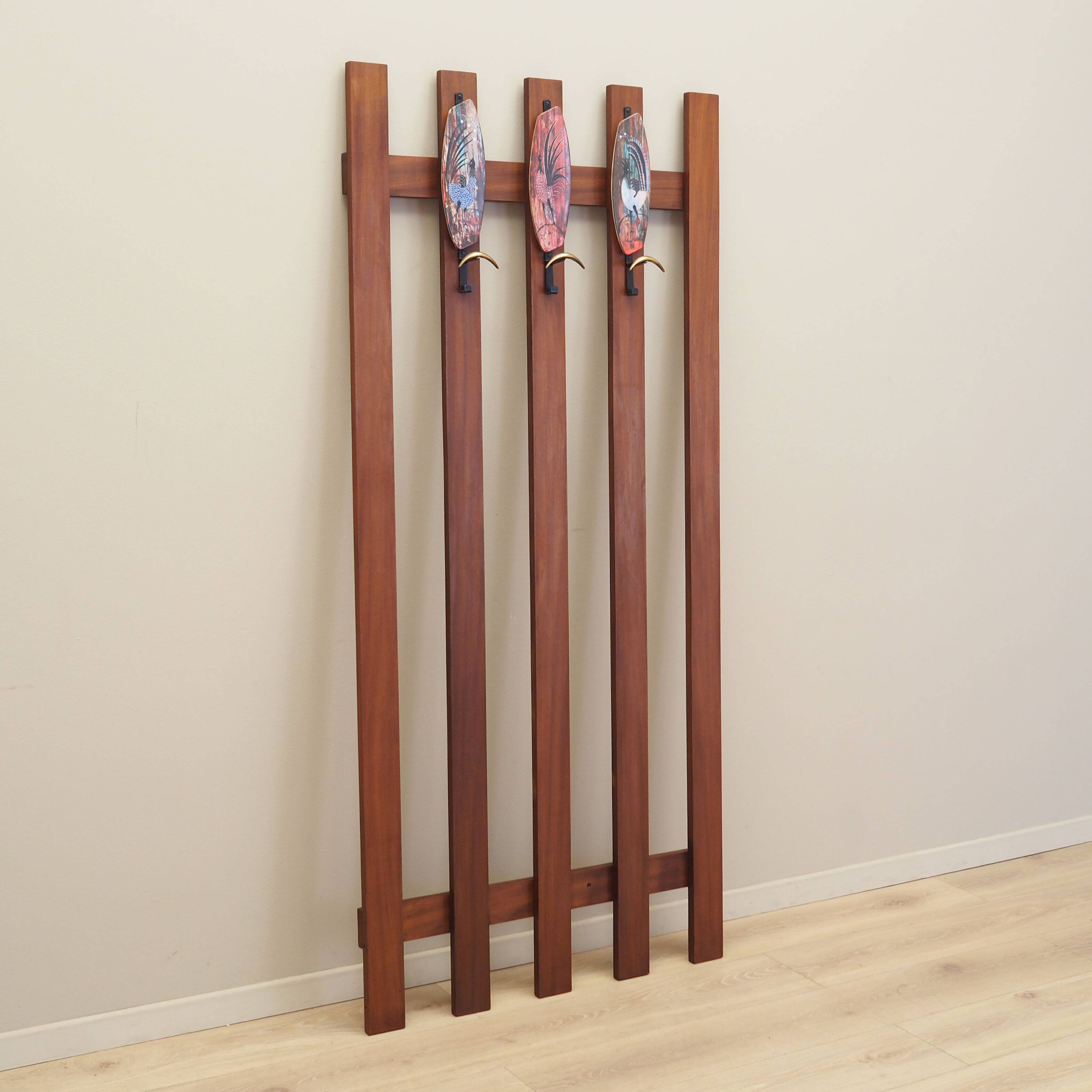 Teak hanger, Danish design, 1970s, production: Denmark