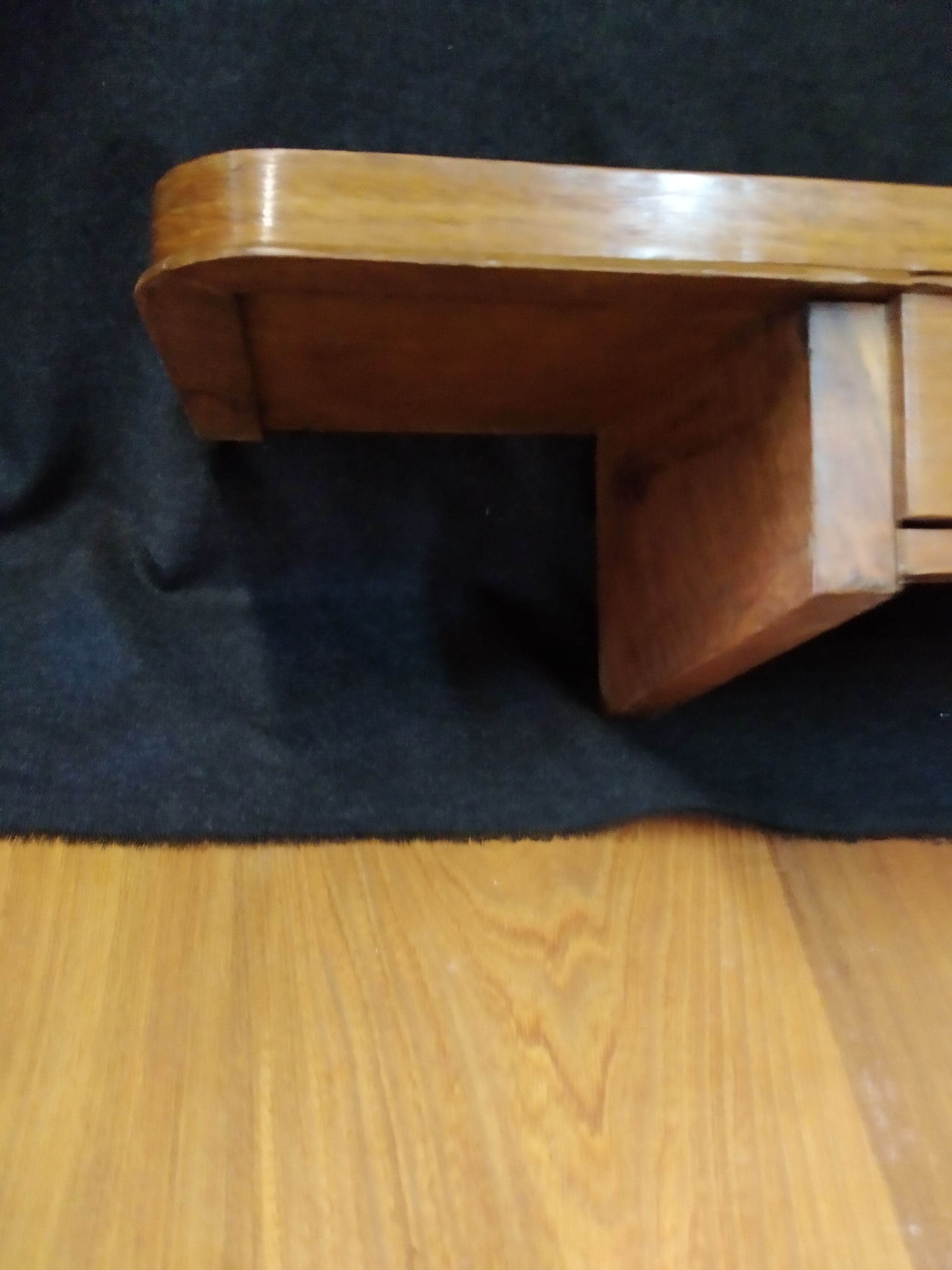 French 1950s work drawer shelf