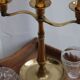 Chandelier doré