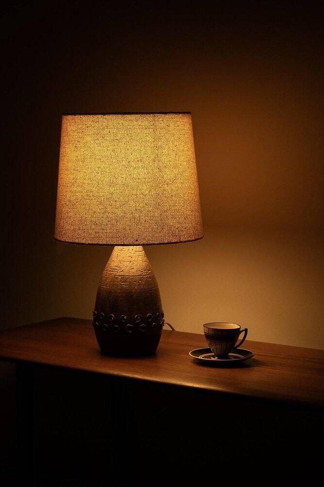 Danish Ceramic Table Lamp