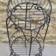 Vintage wrought iron plant door