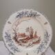Decorative plate Choisy-le-roi "l'etang"