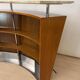 Mid-century bar in teak wood, metal and travertine, Italy, 1970