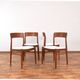Danish Teak Dining Chairs by Henning Kjærnulf for Korup Stolefabrik, 1960s, Set of 4
