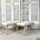 Pair of Louis XVI style benches