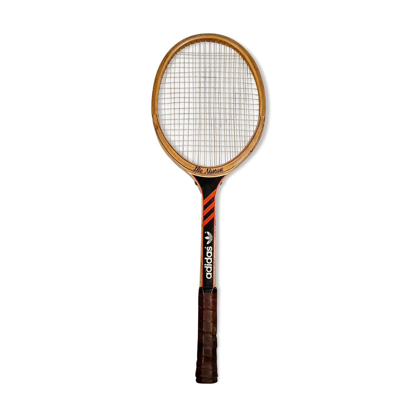 Ilie Nastase Adidas vintage tennis racket
