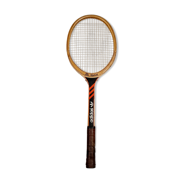 Ilie Nastase Adidas vintage tennis racket | Selency