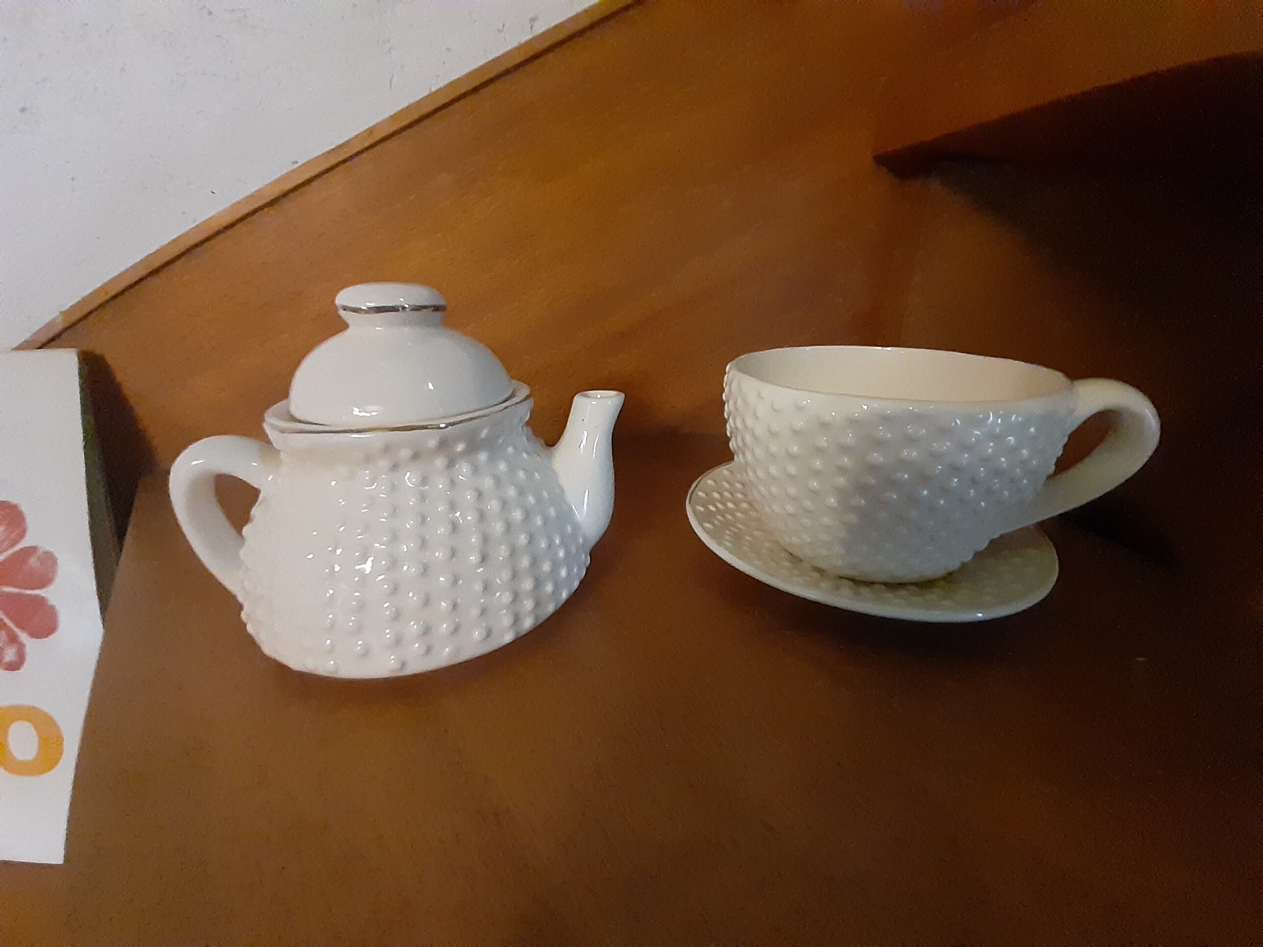 Teapot egoist 70's ceramic