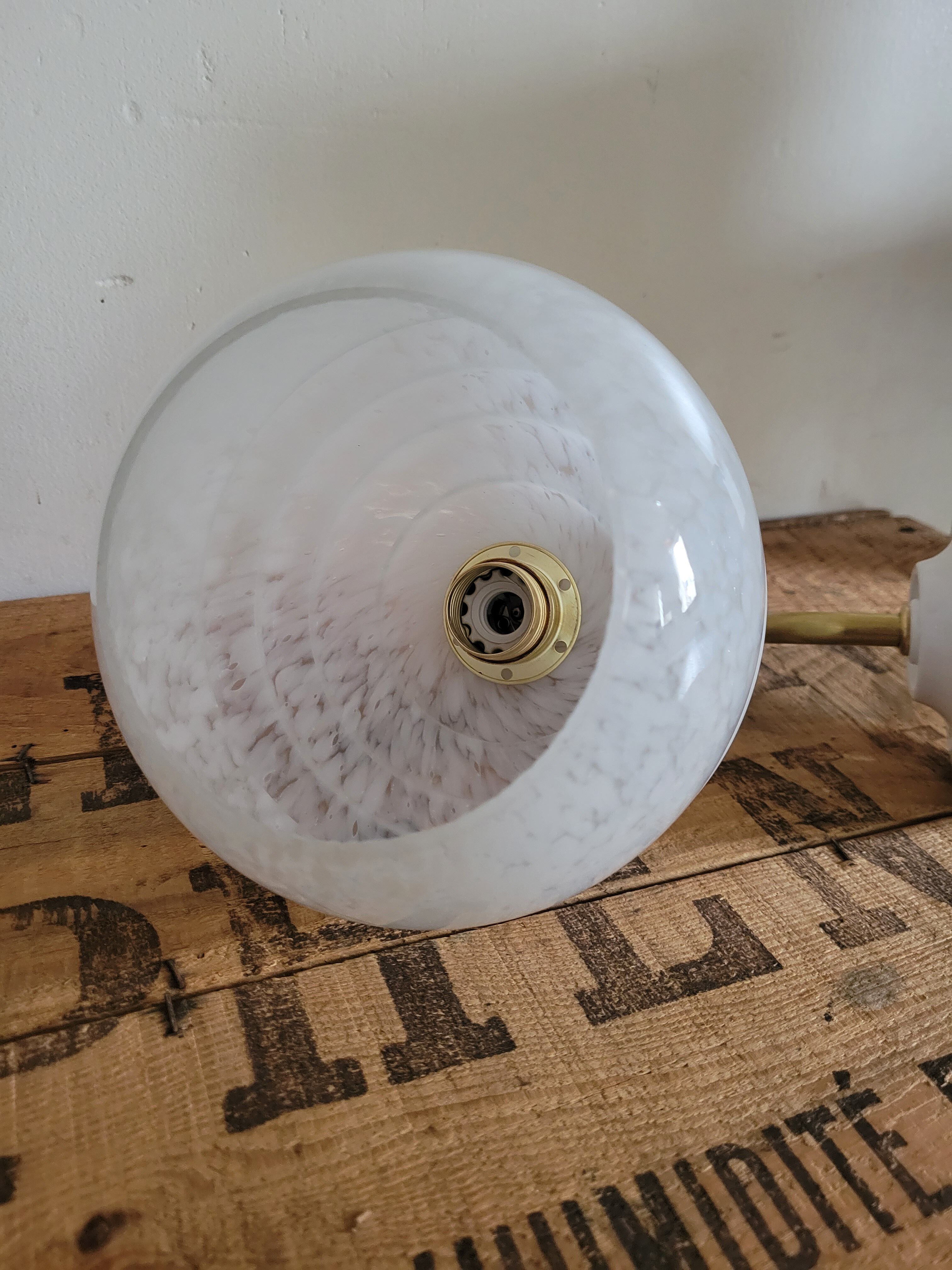 Clichy glass wall lamp