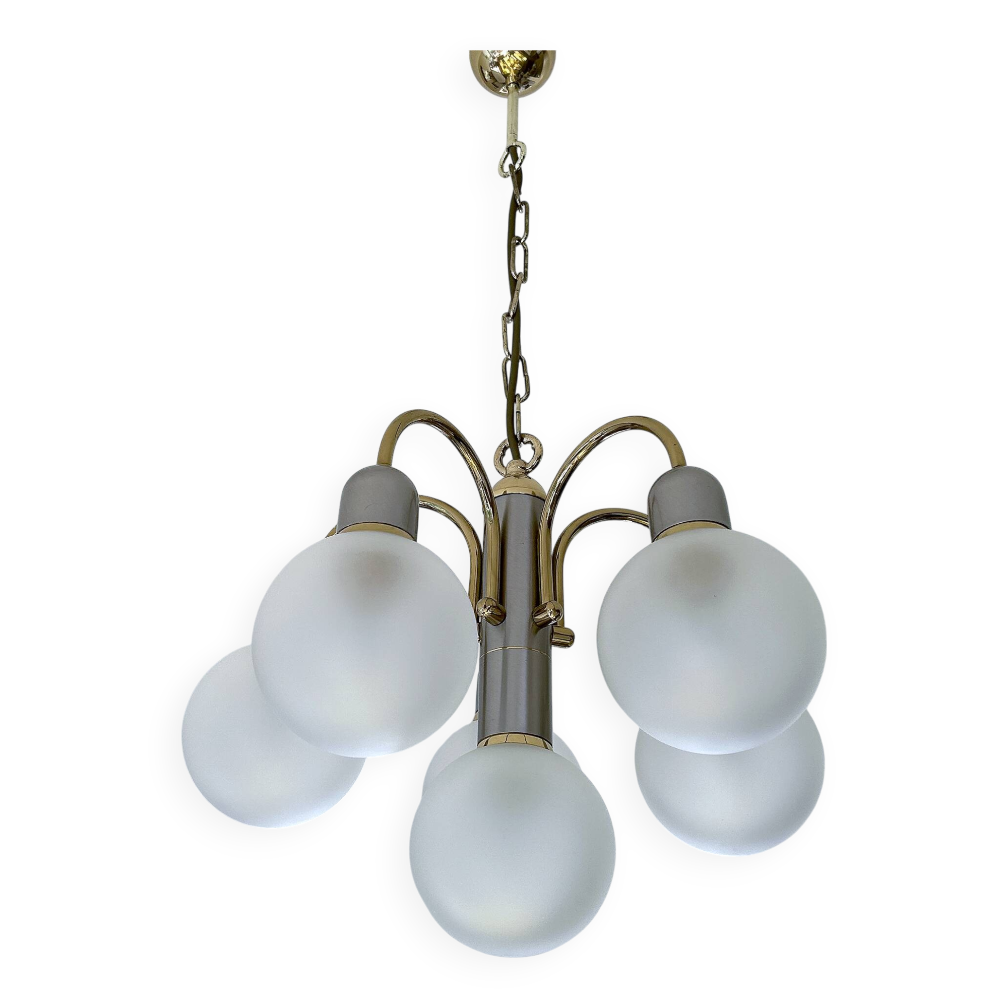 Vintage Cascade Pendant Light, 70s