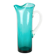1960s Portuguese Turquoise Glass Jug