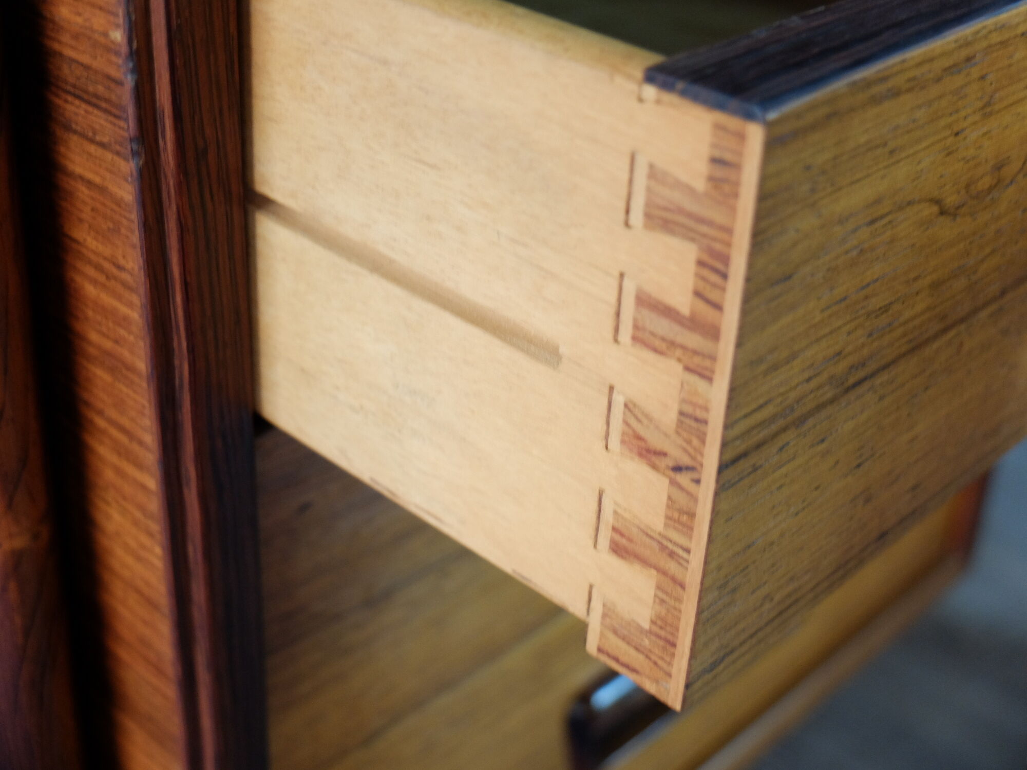 Kurt Olsen Chair Model 223 and Scandinavian 1960 rosewood desk