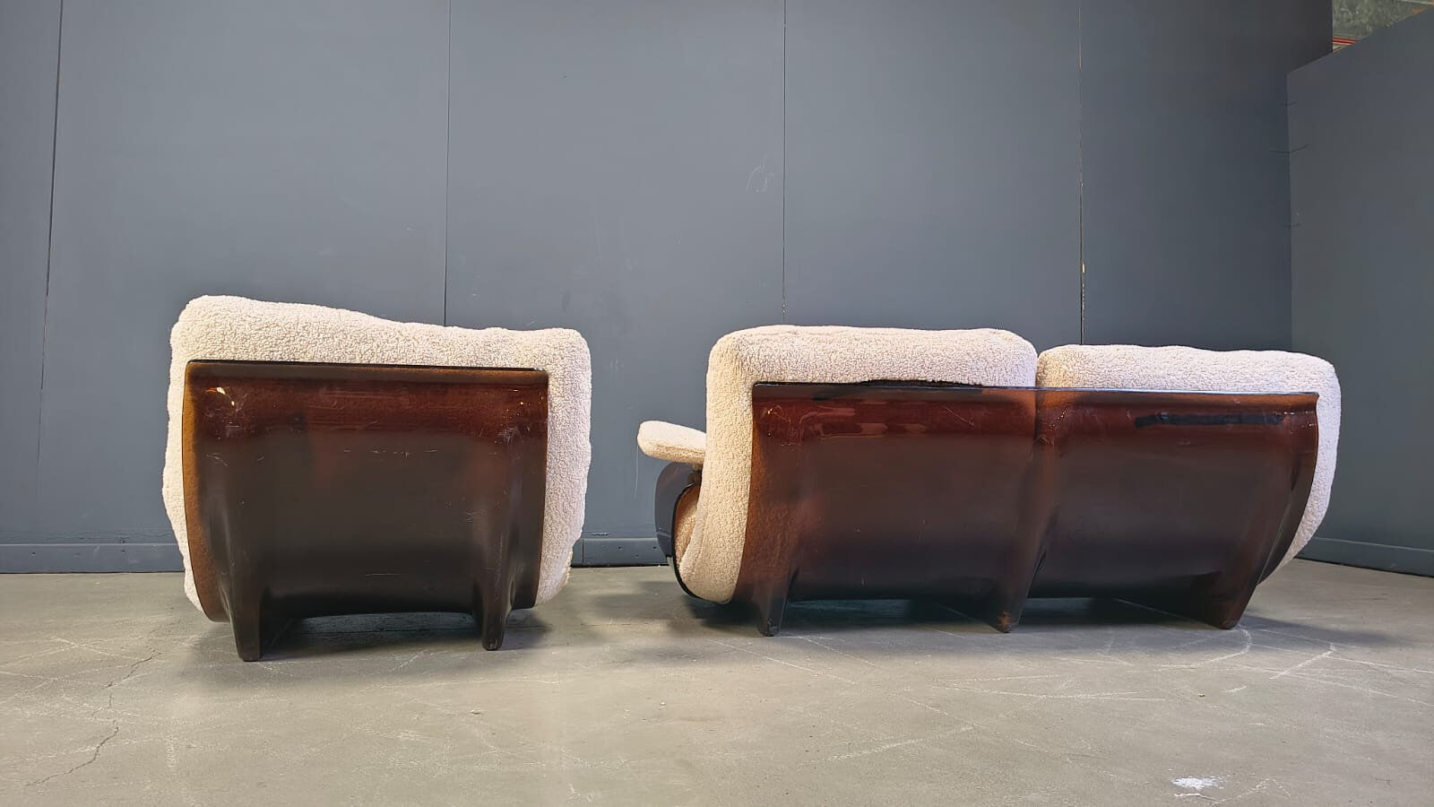 Marsala sofa set by Michel Ducaroy for Ligne Roset, 1970s