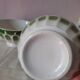 2 old standing bowls