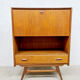 Vintage webé teak wall cabinet by Louis Van Teeffelen
