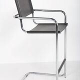 Bauhaus style tubular bar stool