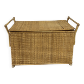 Vintage rattan chest