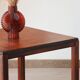 Table d’appoint carrée en palissandre – Henning Kjaernulf pour Vejle Stole