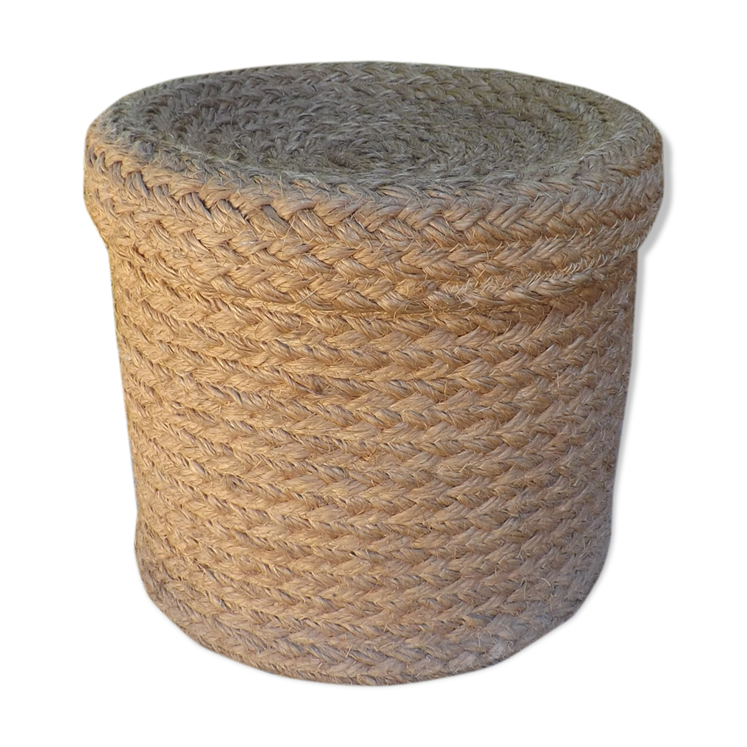 Round panière