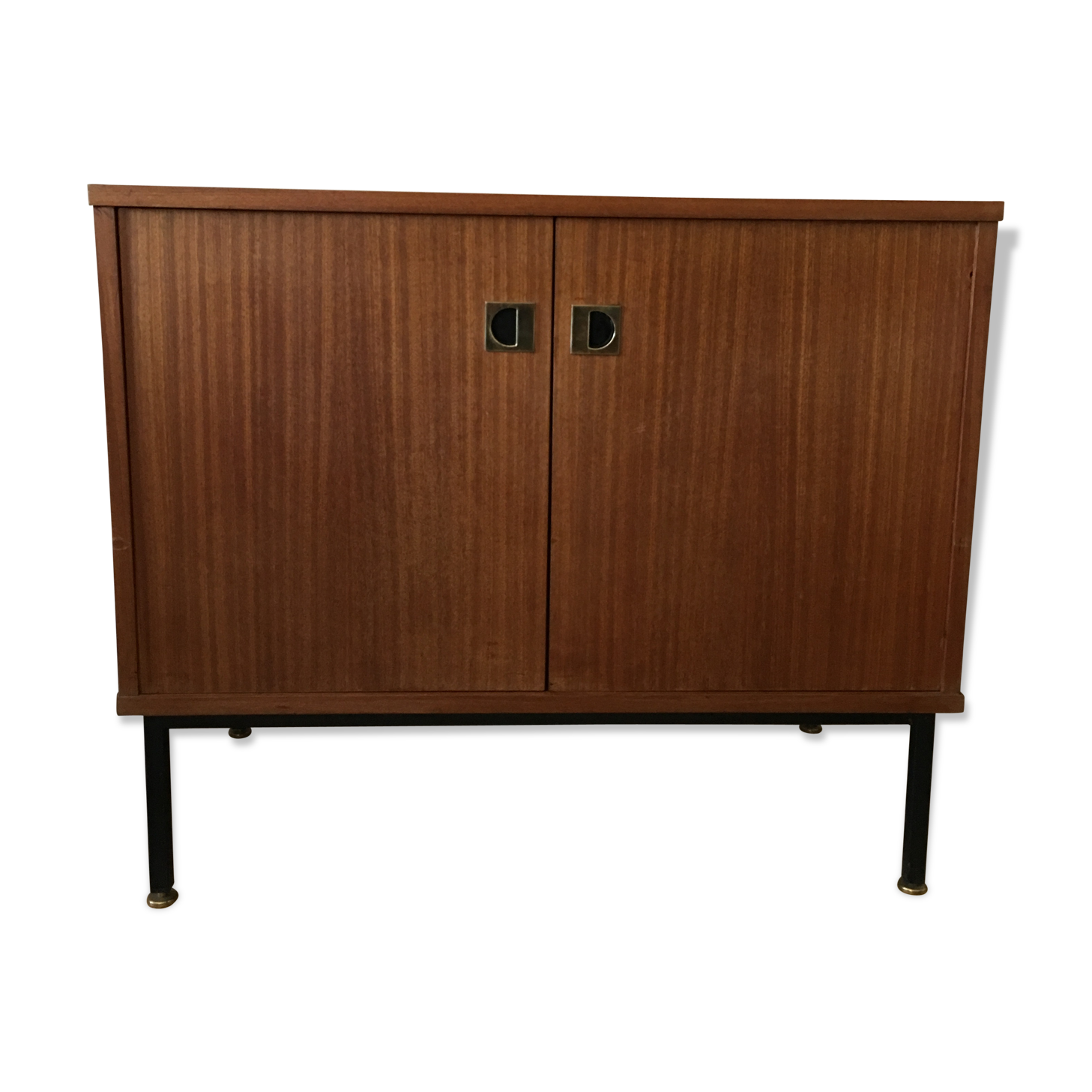 Vintage furniture in teak veneer