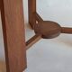 Oak side table, 1950