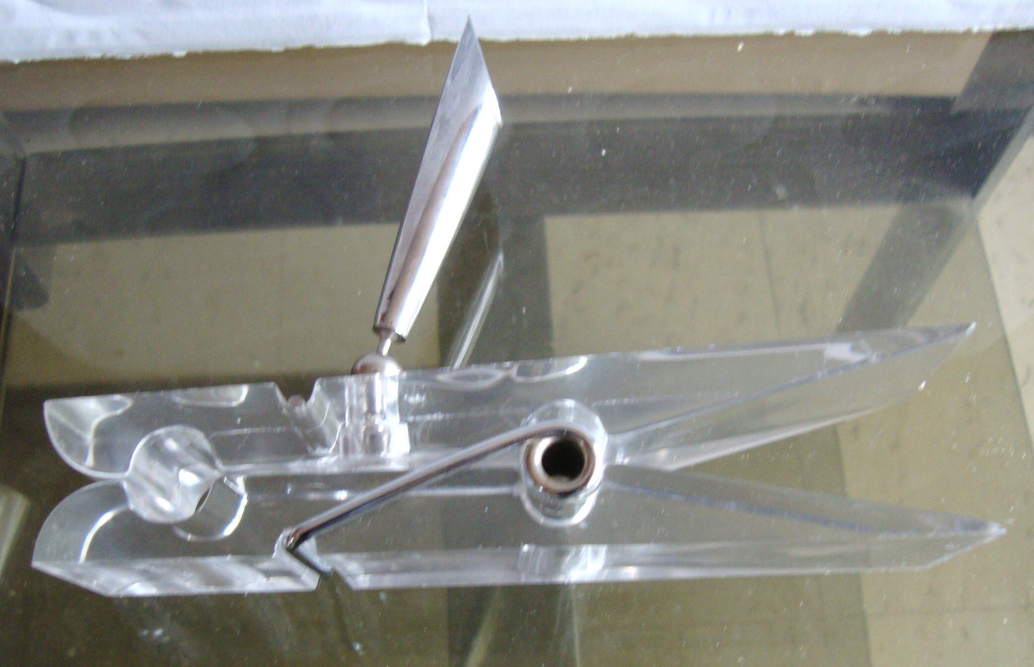 Paper press clip -vintage pen holder