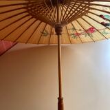 Vintage bamboo umbrella