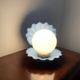 Vintage lamp bead shell ceramic