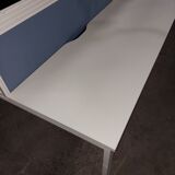 Bench desks 6 workstations with 3 removable partitions used good condition