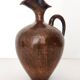 Small Vintage Embossed Copper Pitcher Vase by Egidio Casagrande, Italy