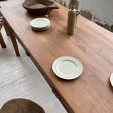 Cherry farm table - oak 2m60