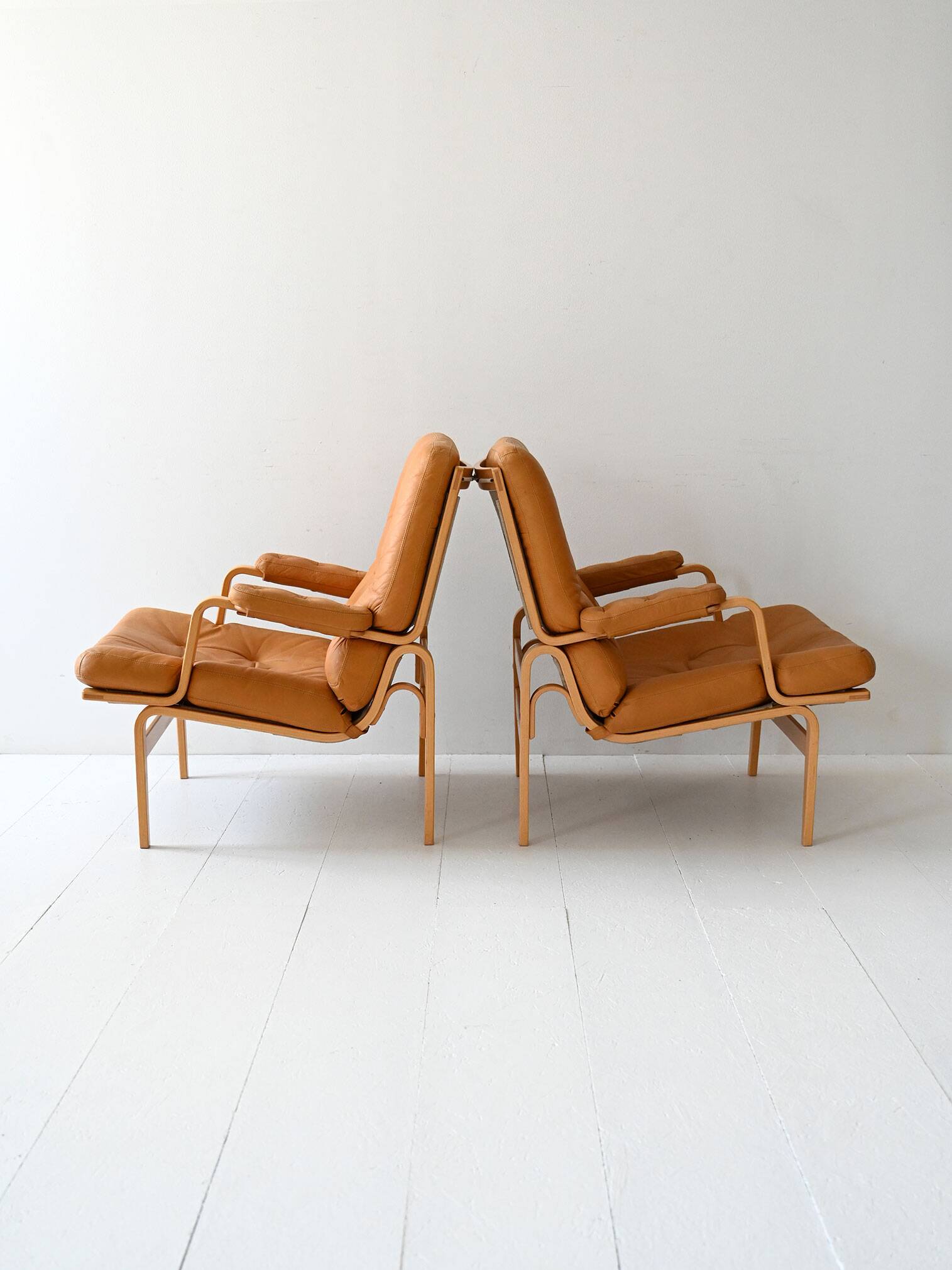 Paire de fauteuils Ingrid de Bruno Mathsson pour DUX