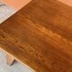 Farmhouse table Scandinavian brutalist dining table vintage 1960s legs com