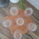 Verres à eau ou apéritif en cristal