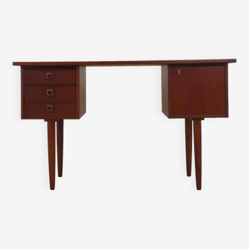 Bureau en teck, design danois, années 1970, production : Danemark