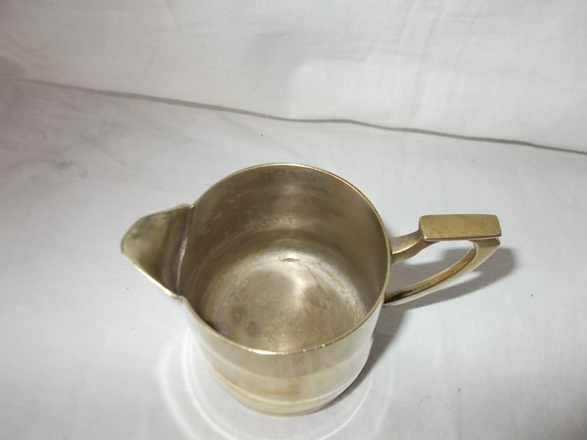 Silver-plated jug
