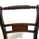 4 English style mahogany dining chairs