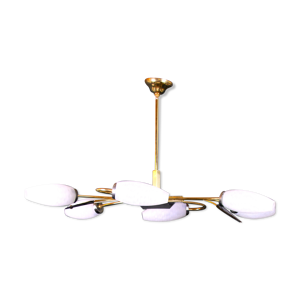 Lustre en laiton lunel