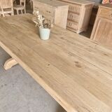Reclaimed solid oak farmhouse table