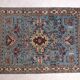Qom Persian rug, handwoven silk and wool - 152 x 110 cm