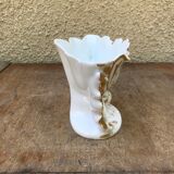 Former Vase De Marié Porcelain Blanche - Vintage Gilding