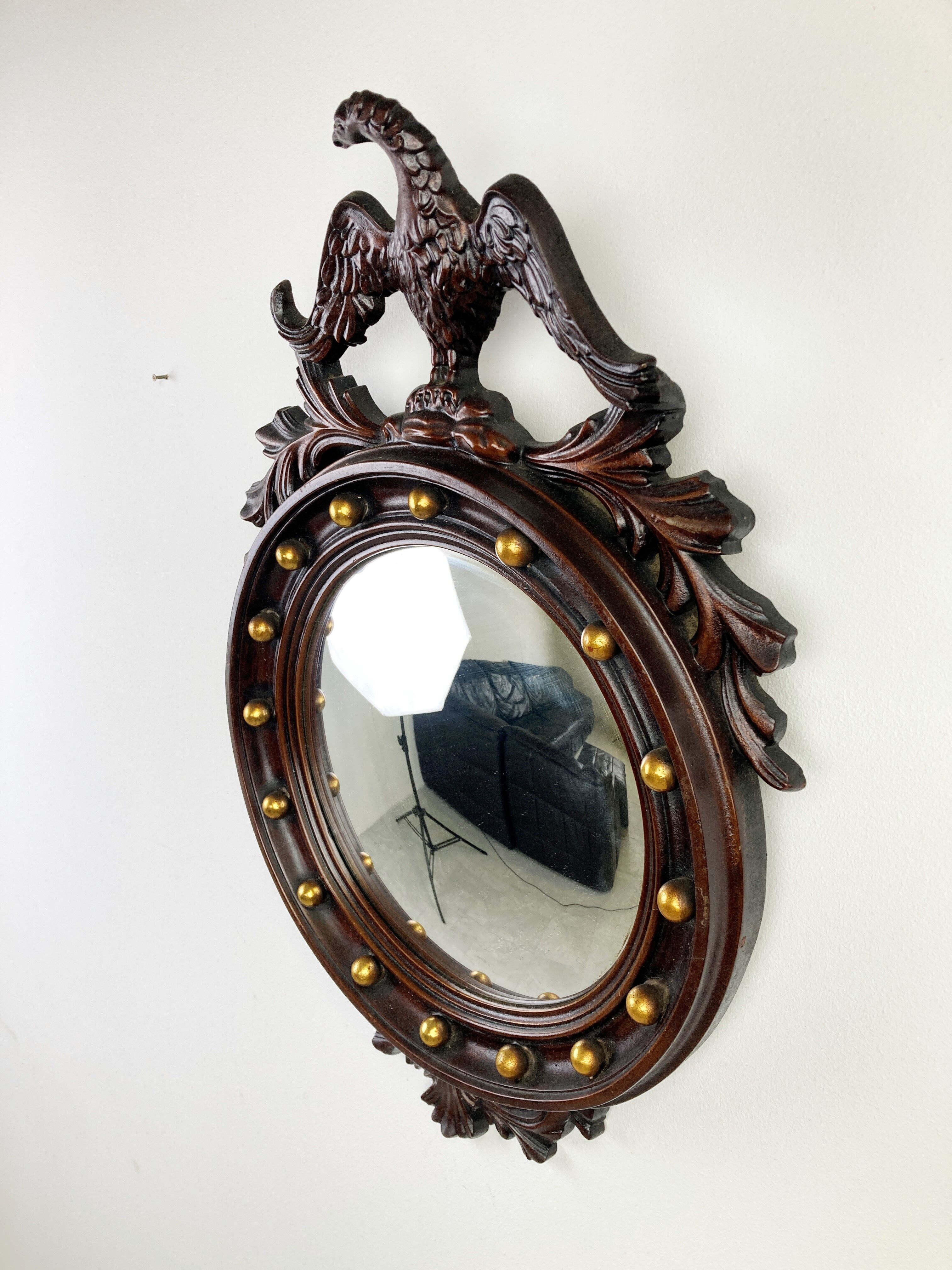 Mid century convex eagle mirror, 1960s