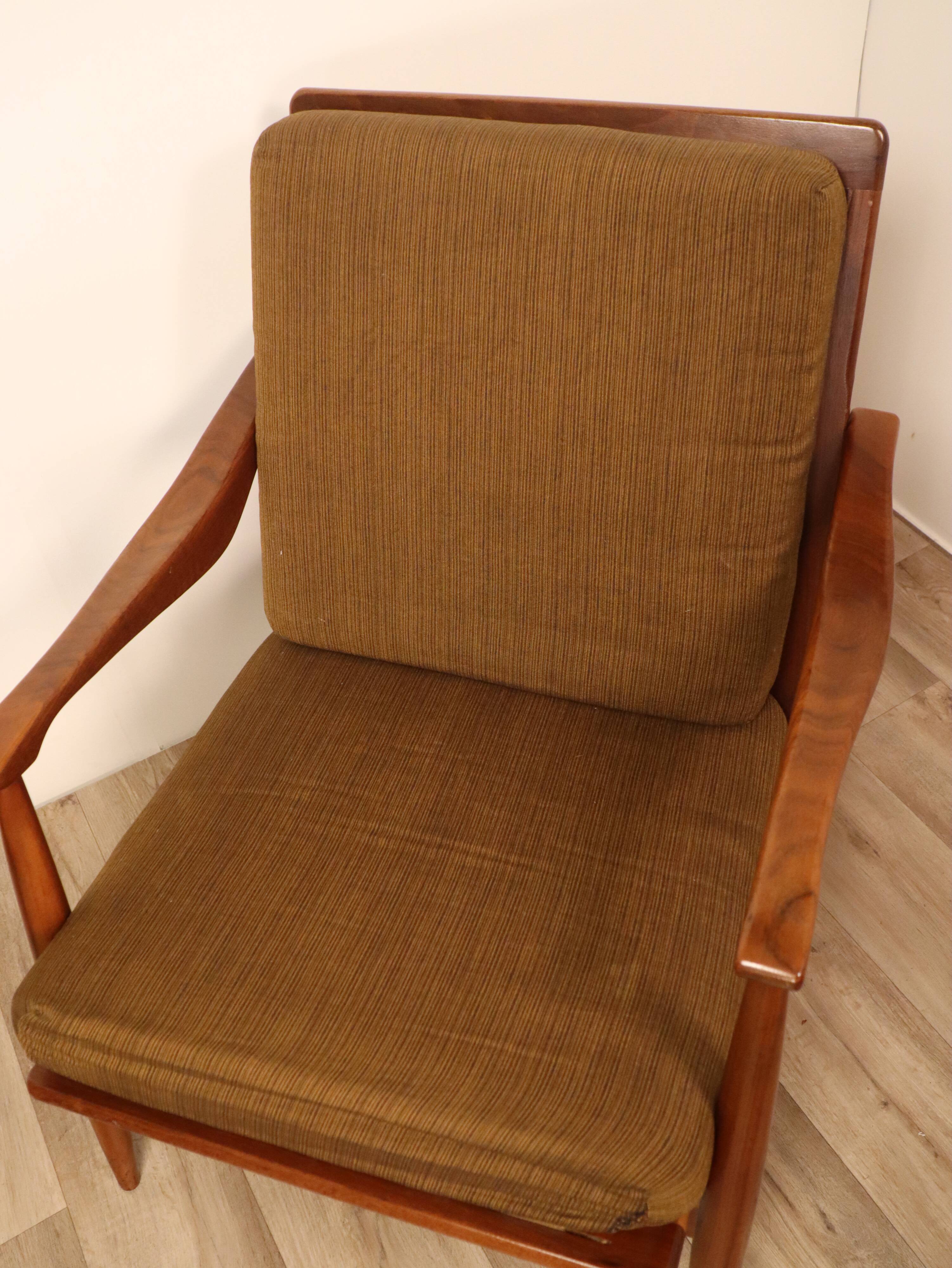 Scandinavian chair in teak around 1960