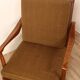 Fauteuil scandinave en teck vers 1960